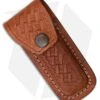 Tallen 4" Folding Knife Sheath Brown Leather (SH1131) -Cheap Knives Store 4in folding knife sheath leather GX 31217 jr large