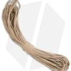 Desert Tan 550 Paracord Nylon Braided 7-Strand Core (100') USA -Cheap Knives Store 550 paracord 110ft tan large