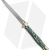 AGA Campolin 11" Picklock Automatic Italian Stiletto Abalone (5"Satin) -Cheap Knives Store AGA Campolin 11in picklock Stilletto Abalone BHQ 67465 jr