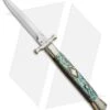 AGA Campolin 13" Bat Swinguard Diamond Automatic Knife Abalone (5.75" Dagger) -Cheap Knives Store AGA Campolin 13in Bat Swinguard Diamond Abalone Dagger BHQ 71954 jr
