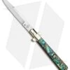 AGA Campolin 11" Frosolone Bayonet Stiletto Automatic Knife Abalone (5" Satin) -Cheap Knives Store AGA Frosolone Abalonel 11in Bayo BP 29299 jr 2