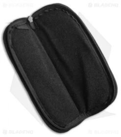 Ace Case Large 10" Fabric Knife Pouch (Assorted Colors) -Cheap Knives Store Ace Case 10in Fabric Knife Pouch Black BHQ 19353 jr open