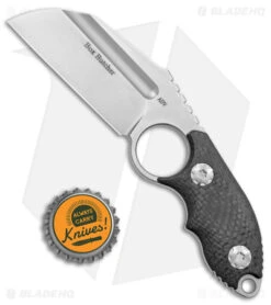 Andre De Villiers Box Butcher Fixed Blade Knife Carbon Fiber (3.75" Satin) -Cheap Knives Store Andre de Villiers Box Butcher Fixed Blade CF Satin BHQ 144118 jr bottlecap
