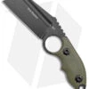 Andre De Villiers Box Butcher Fixed Blade Knife OD Green G-10 (3.75" Black) -Cheap Knives Store Andre de Villiers Box Butcher Fixed Blade OD Green G 10 Black BHQ 144117 jr