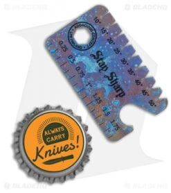 Audacious Titanium Dog Tag Tool Anglefinder V3 - Thunder Sky -Cheap Knives Store Audacious Titanium Dog Tag Tool Anglefinder V3 Thunder Sky AC DT3 TIT SKY BHQ 113047 LS Bottlecap