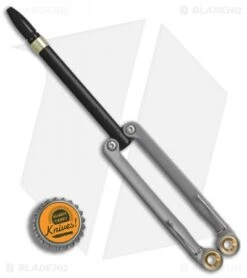 BaliYo By Spyderco Butterfly Pen Fisher Space Pen (Black/Gray) USA Made -Cheap Knives Store BaliYo by Spyderco Butterfly Pen Fisher Space Pen Black Gray USA made BHQ 71878 er bottlecap