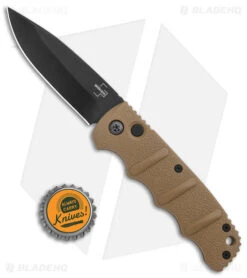 Boker Kalashnikov Drop Point Automatic Knife Coyote Brown (3.25" Black D2) -Cheap Knives Store Boker Kalashnikov Auto Coyote D2 Black BHQ 144762 jr bottlecap large
