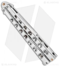 Boker Magnum Balifork Butterfly Trainer (4" Satin Fork) -Cheap Knives Store Boker Magnum Balifork Butterfly Knife Trainer BHQ 94432 ns spine