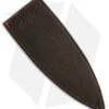 Deejo 37g Brown Leather Sheath W/ Orange Stitching -Cheap Knives Store Deejo Leather Sheath for 37g Brown BHQ 69703 jr
