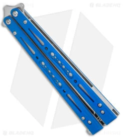 Cheap Knives Store -Cheap Knives Store EPS Knives Butterfly Wraith Ghost Blue G 10 Satin BHQ 134710 jr spine