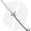 Frank B 11" Italian Stiletto Swinguard Automatic White (5" Satin Dagger) -Cheap Knives Store Frank B 11in Italian Stiletto Swinguard White White Dagger Satin GX 4843 jr