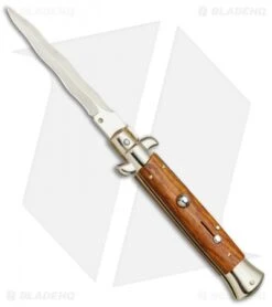 Frank B 9" Italian Stiletto Kris Knife Cocobolo (4" Gold)