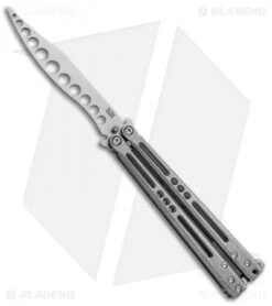 Hom Design Prodigy Trainer Mod.B Titanium Balisong Butterfly Knife