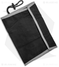KNAFS Tool Burrito Maintenance Knife Roll Carry Case - Black Canvas -Cheap Knives Store Knafs Co Tool Burrito Maintenance Pouch BHQ 175529 jr folded