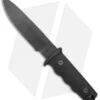Mac Coltellerie Z08 Military Knife Serrated Fixed (6.2" Stainless Steel) -Cheap Knives Store MKM Z08 Military Knife Ser Fixed Black BHQ 135303 jr