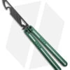 Nabalis The Morse Butterfly Balisong Trainer Green Aluminum (3.75" Steel) -Cheap Knives Store Nabalis The Morse Butterfly Balisong Trainer Green Aluminum Black BHQ 175011 jr