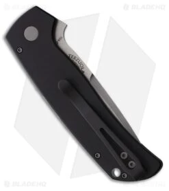 Pro-Tech Terzuola ATCF Automatic Knife Black Aluminum (3.5" SW 154-CM) -Cheap Knives Store Pro Tech Auto Terzuola ATCF Black BHQ 207329 kr side large