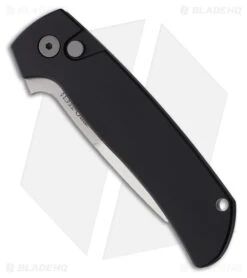 Pro-Tech Terzuola ATCF Automatic Knife Black Aluminum (3.5" SW 154-CM) -Cheap Knives Store Pro Tech Auto Terzuola ATCF Black BHQ 207329 kr spine large