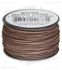 Atwood Rope MFG Micro Cord 125' Brown