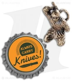 RUS Beads Shop Shinobi Ninja Lanyard Bead - Bronze -Cheap Knives Store RUS Beads Shop Shinobi Ninja Lanyard Bead Bronze BHQ 74720 jr bottlecap