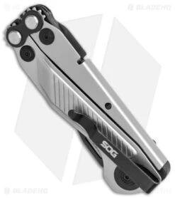 SOG Flash MT 7-in-1 Multi-Tool (Silver/Black) -Cheap Knives Store SOG Flash MT 7 in 1 Multi Tool Silver Black BHQ 140875 jr side