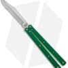 Squid Industries Krake Raken Bowie V2.5 Balisong Green (4.5" Satin) -Cheap Knives Store Squid Industries Krake Raken Bowie V2.5 Balisong Green Satin BHQ 179155 jr