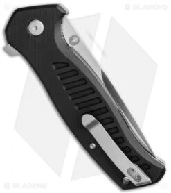 Steel Will Large Barghest Liner Lock Knife Black G-10 (4" Satin) F37-01 -Cheap Knives Store Steel Will Barghest Liner Lock Knife Black G 10 4in Satin F37 01 BHQ 115845 LS Side