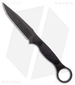 Toor Knives Anaconda Carbon Fixed Blade Knife Black G-10 (3.75" Black)