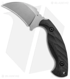 Toor Knives Karsumba Karambit Fixed Blade Black Canvas Micarta (2.5" SW)