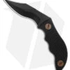 Turner CNC Voodoo Doc Chimera Fixed Fighting Knife Black G-10 (3.5" DLC 3V) -Cheap Knives Store Turner CNC Voodoo Doc Chimera Fixed Blade Fighting Knife DLC BHQ 171293 jr