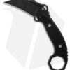 TuyaKnife Aswang Karambit Fixed Blade Knife Black G-10 (2.5" Black SW)