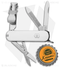 Victorinox Nail Clip 580 Swiss Army Knife White 0.6463 -Cheap Knives Store Victorinox Nail Clip 580 White VN064637US2 BHQ 102228 jr bottlecap large