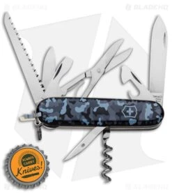 Victorinox Swiss Army Knife Huntsman Navy Camouflage -Cheap Knives Store Victorinox Swiss Army Knife Huntsman Navy Camouflage 1.3713.942US2 BHQ 90280 jr bottlecap large