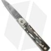 AKC Classic 6" Lever Lock Automatic Italian Knife Brazilian (2.5" Damascus) -Cheap Knives Store akc lever 6in braz damascus flat cm