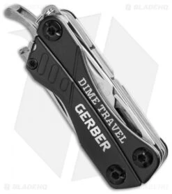 Gerber Dime Travel Multi-Tool Gray 30-001079 -Cheap Knives Store gerber dime travel multi tool grey 33 010062 side2 cm