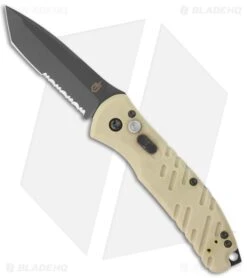 Gerber Auto Propel Downrange Automatic Knife Desert Tan (3.5" S30V Black Serr)