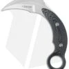 Mil-Tac Knives Jerry Hossom Kerambitch Karambit Knife Black/Grey (3.25" Satin) -Cheap Knives Store mil tac knives karambit black and gray cm